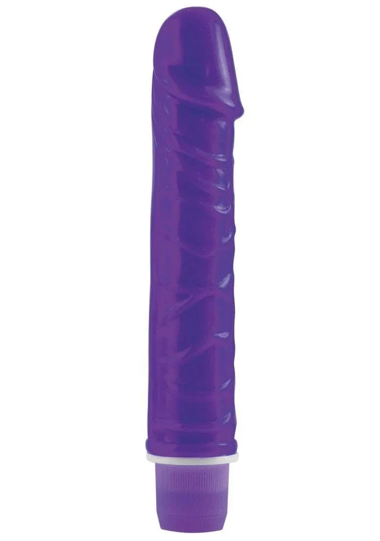 Вибратор Pipedream Neon Gems, фиолетовый