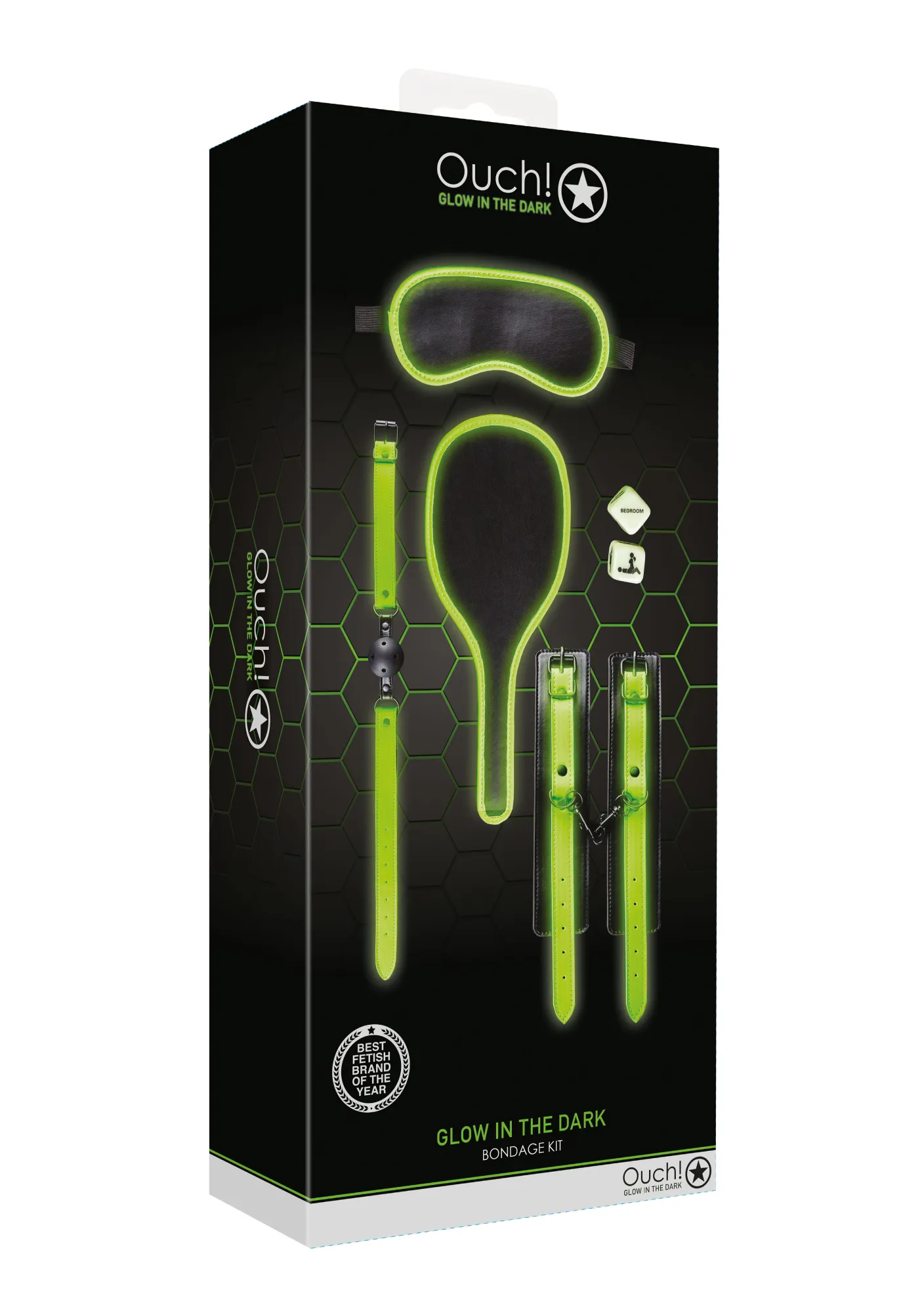Набор для БДСМ игр #1 - Glow in the Dark