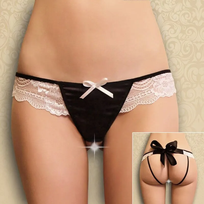 Эротическое стринги контактные flirton с кружевом 2706 в Краснодаре