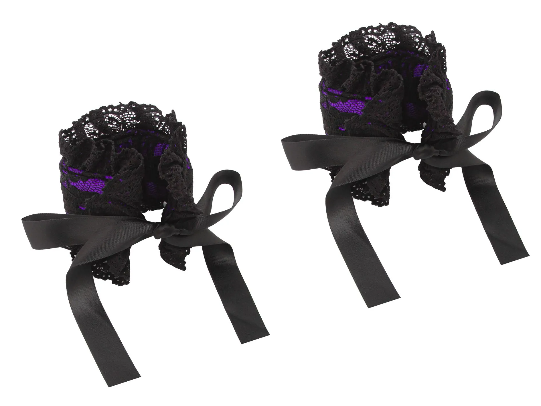 наручи с кружевом фиолетовые в Краснодаре