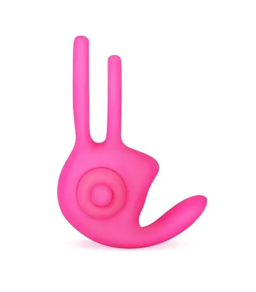 виброкольцо lovetoy power clit duo, розовое в Краснодаре