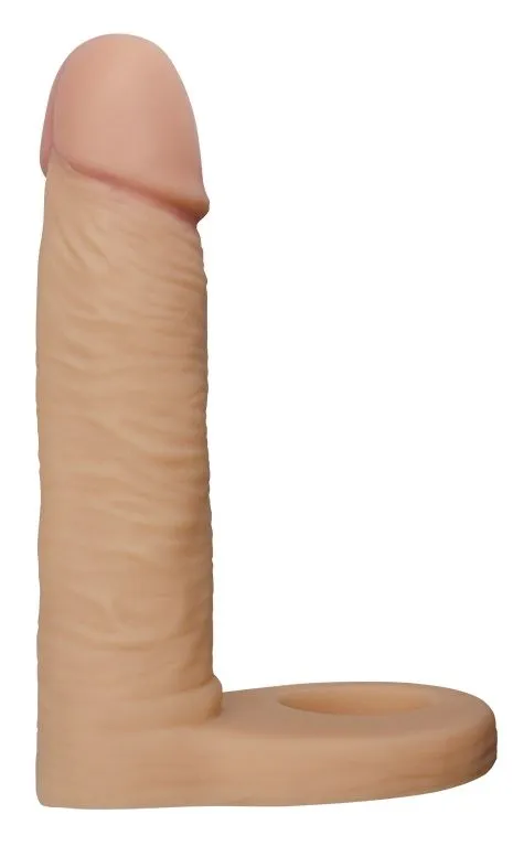 Насадка Lovetoy The Ultra Soft Double 5.8, телесная