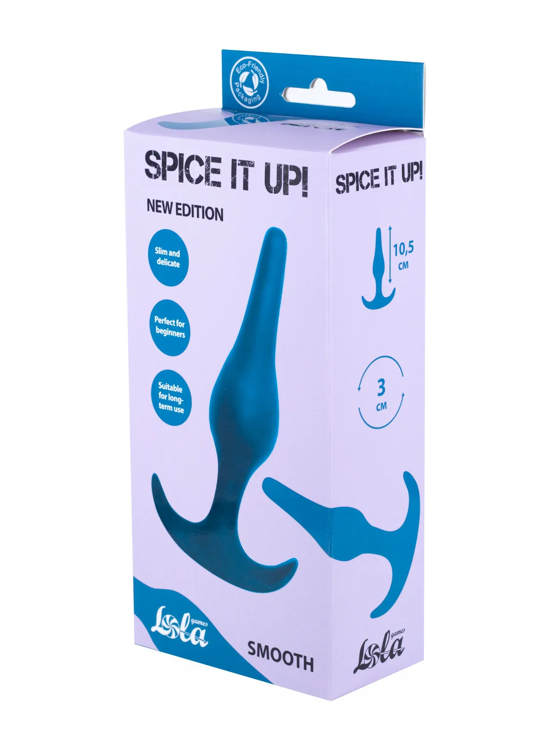 анальная пробка spice it up smooth aquamarine 8008-03lola в Краснодаре