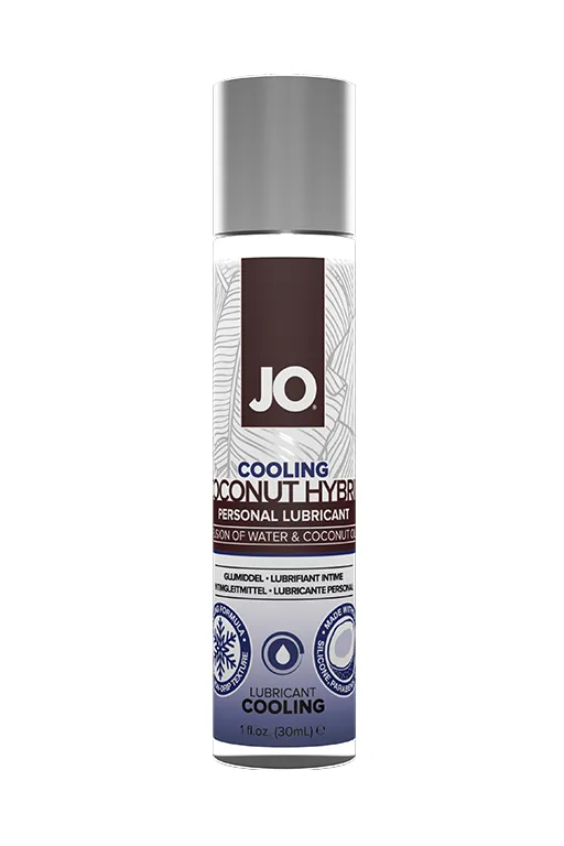 Водно-кокосовый гель с охлаждающим эффектом / JO Lubricant Coco-Hybrid Cooling 1oz - 30 мл.