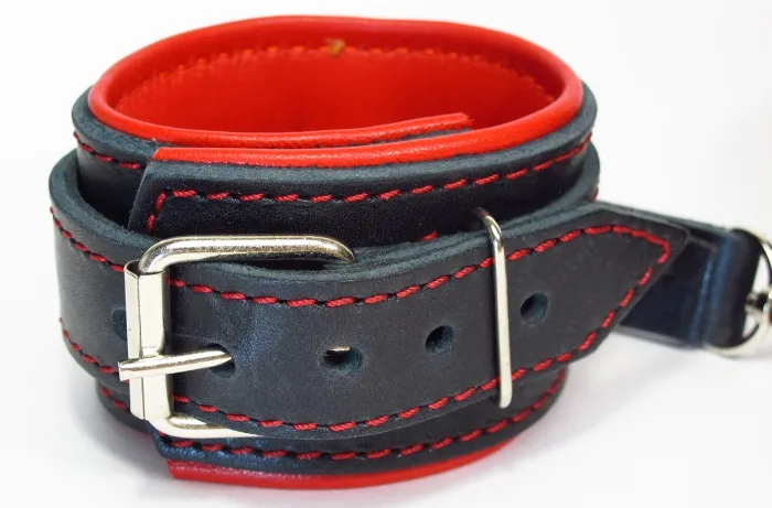 оковы на ноги с красным подкладом 56008ars в Краснодаре