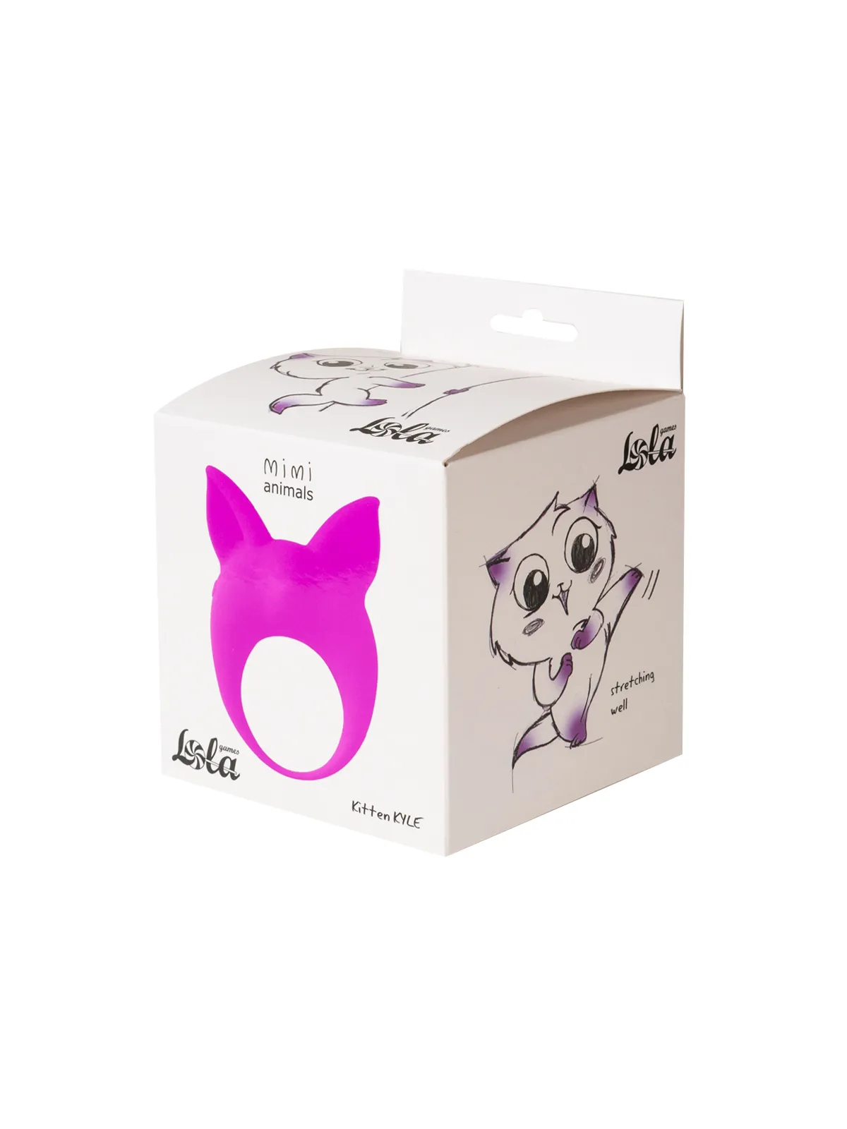 стимулятор клитора mimi animals kitten kyle purple 7000-11lola в Краснодаре