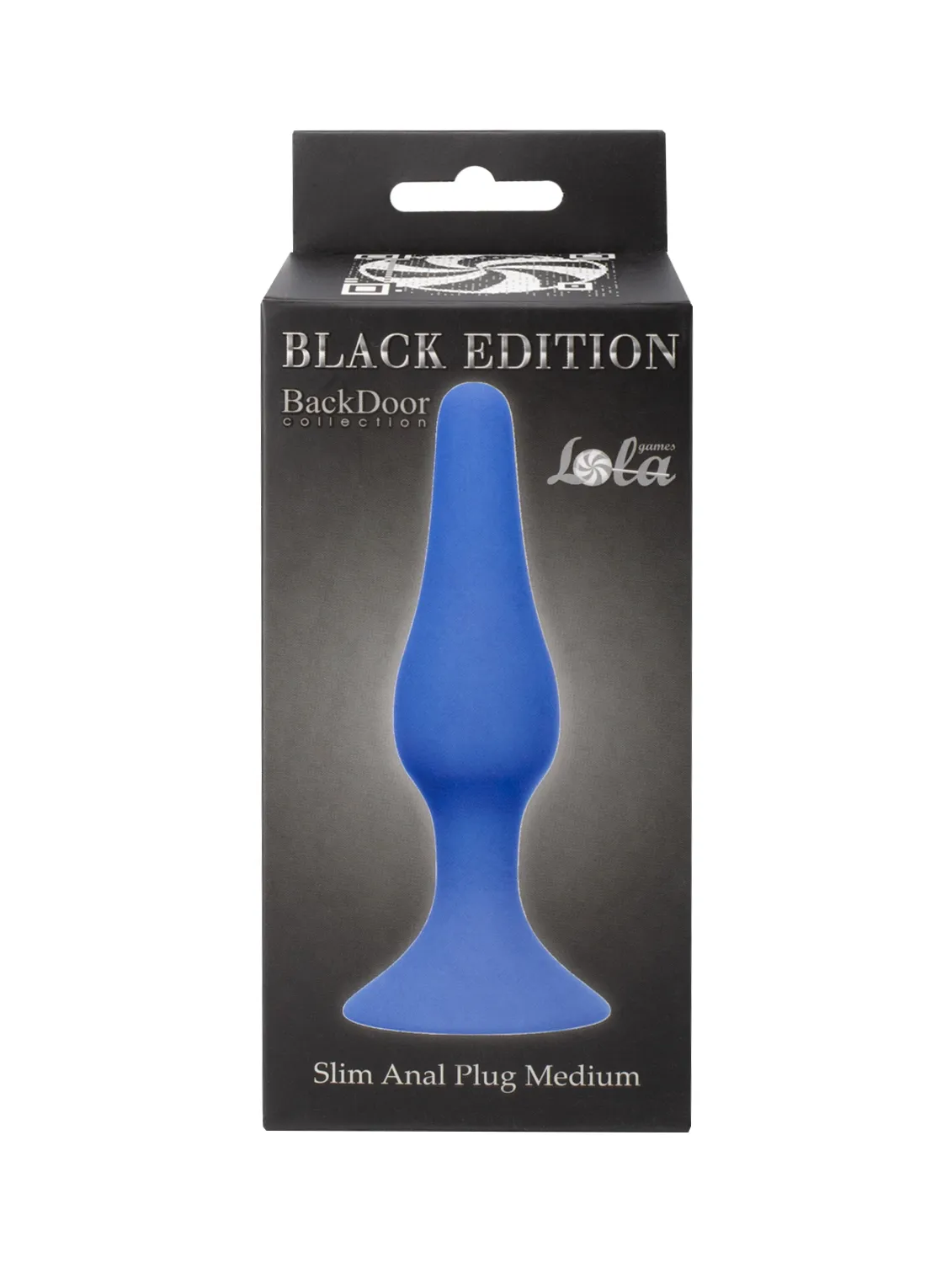 анальная пробка slim anal plug medium blue 4206-02lola в Краснодаре