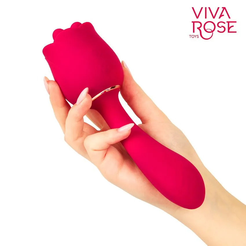 вибромассажер viva rose, розовый в Краснодаре