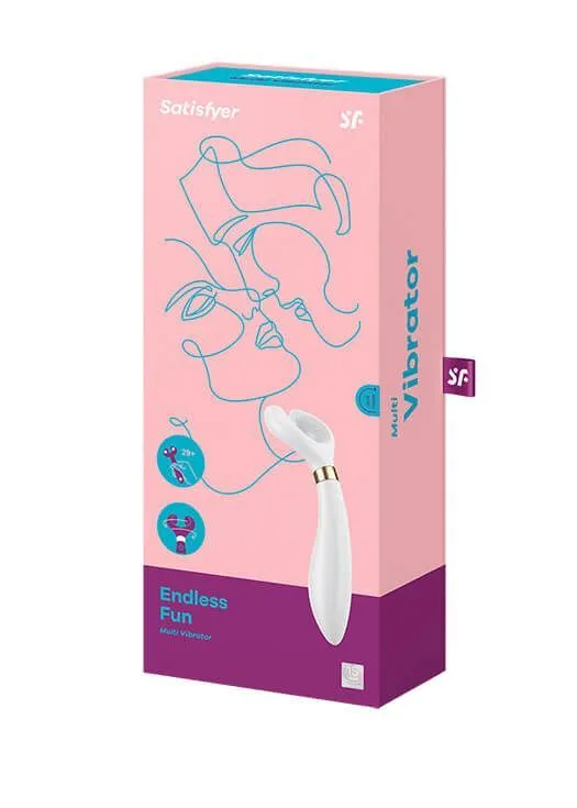 cтимулятор satisfyer endless fun, белый в Краснодаре