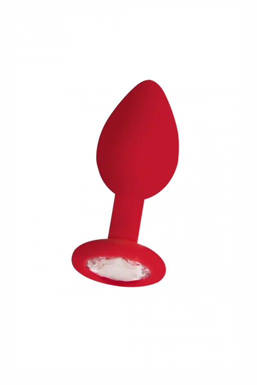 анальная пробка с кристаллом diamond butt plug (medium) в Краснодаре