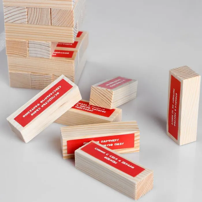 падающая башня "эротическая" 54 бруска в Краснодаре