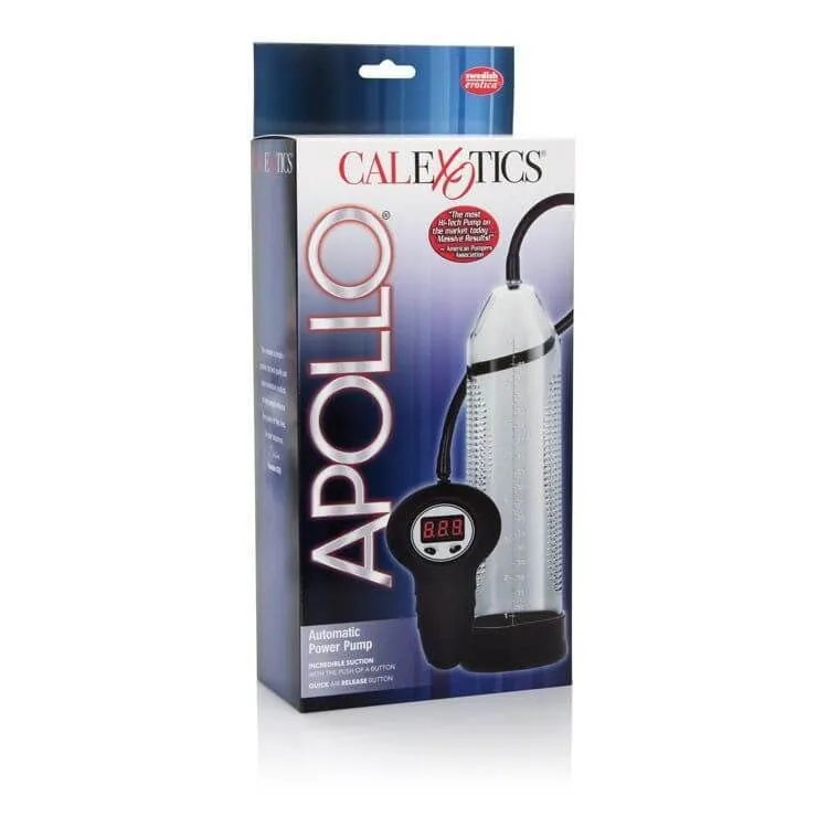 помпа california exotic novelties apollo power pump, прозрачная в Краснодаре