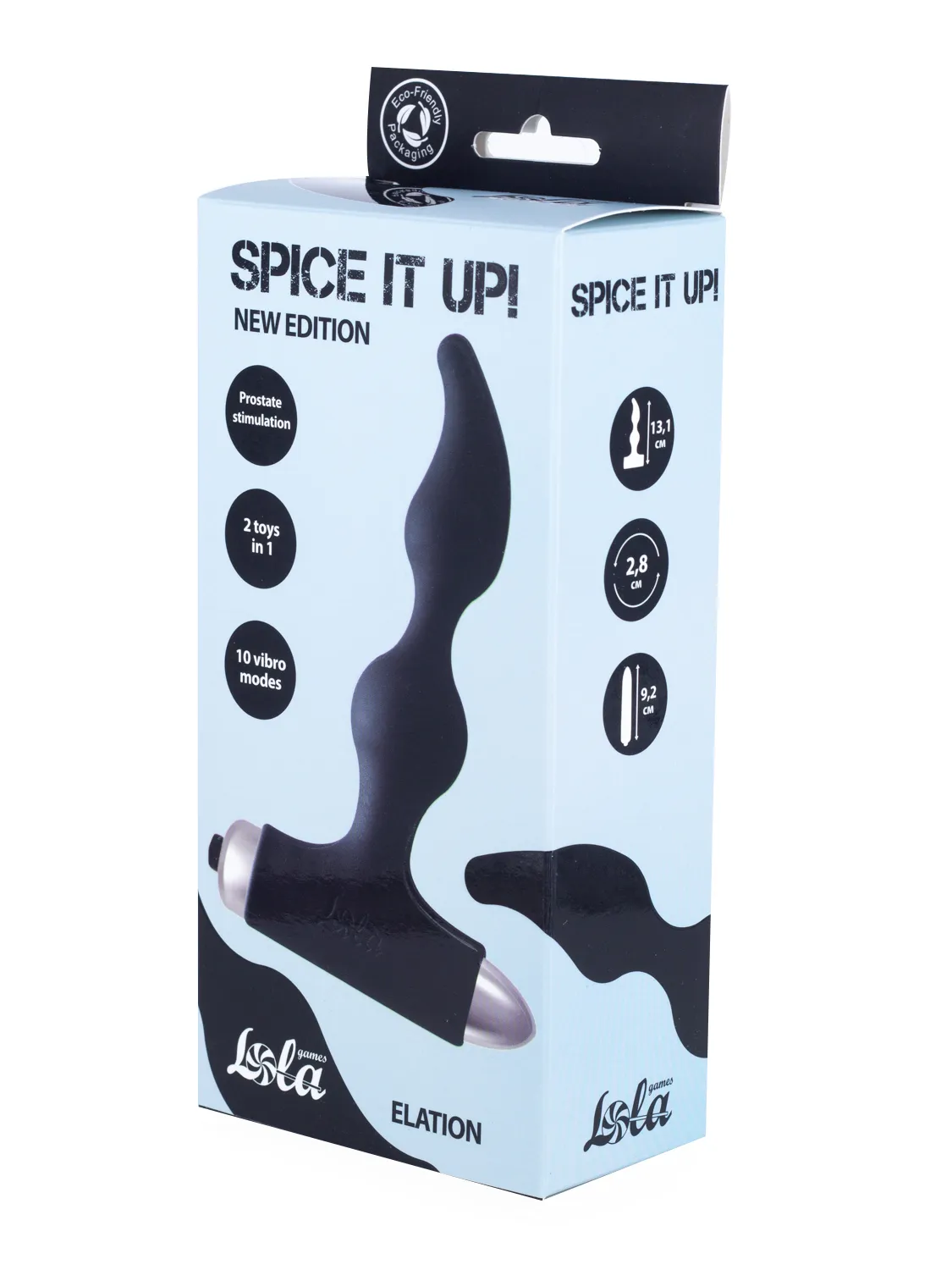анальная пробка с вибрацией spice it up new edition elation black 8018-01lola в Краснодаре
