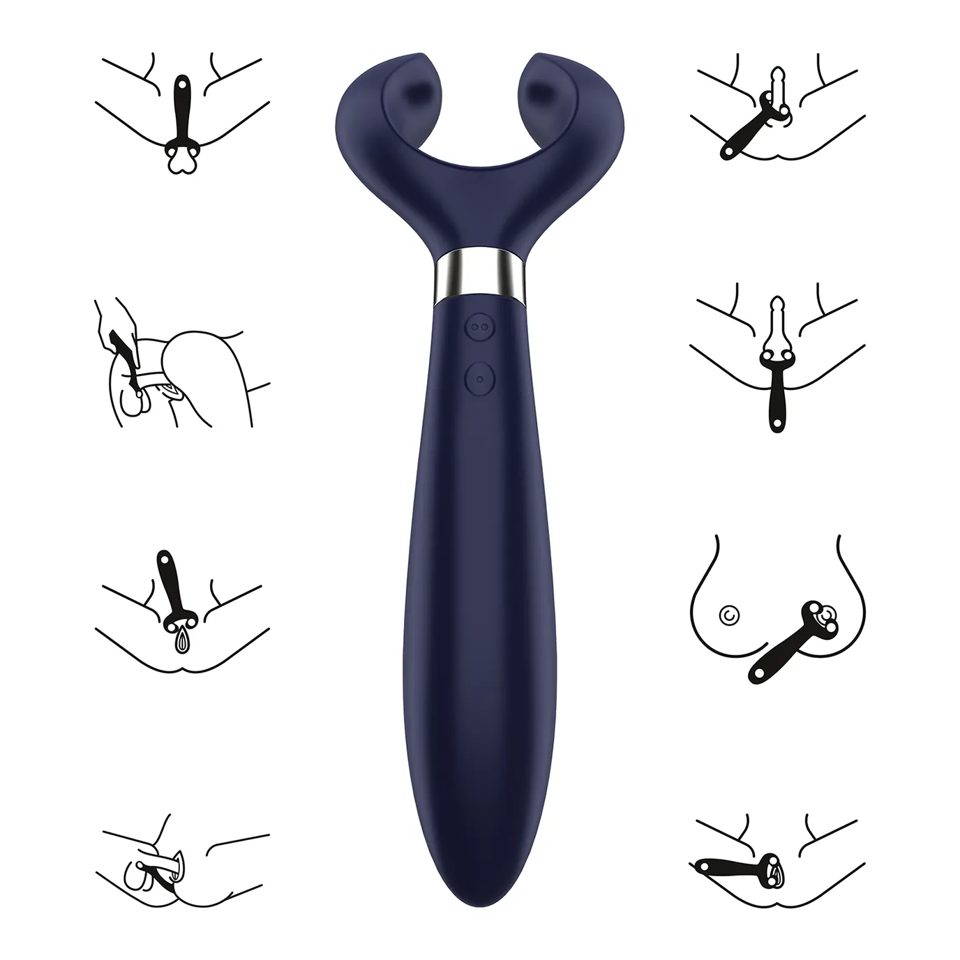 вибромассажер для пары satisfyer partner multifun 3 blue 001104sa в Краснодаре