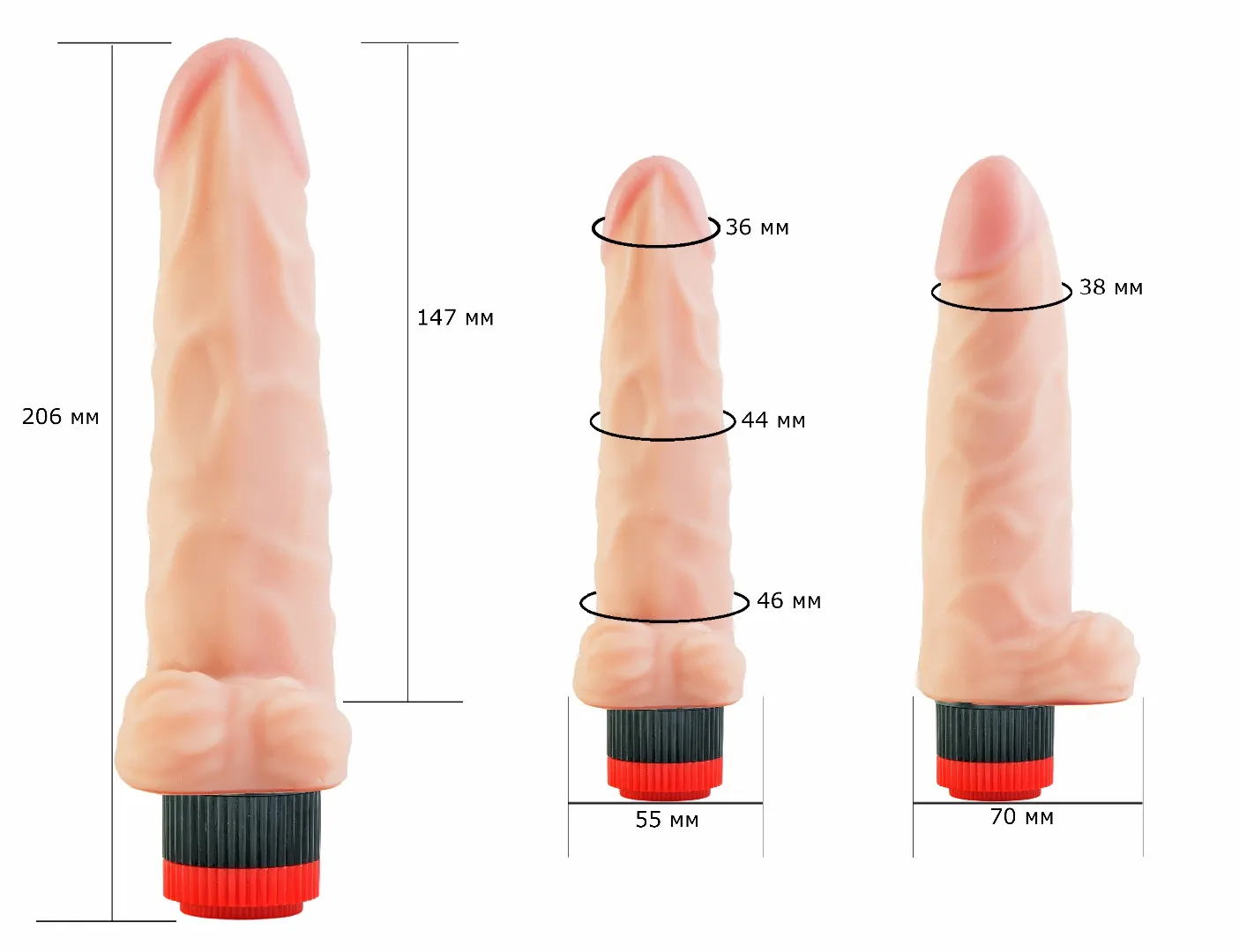 вибромассажёр cock next 6,5" 601405ru в Краснодаре