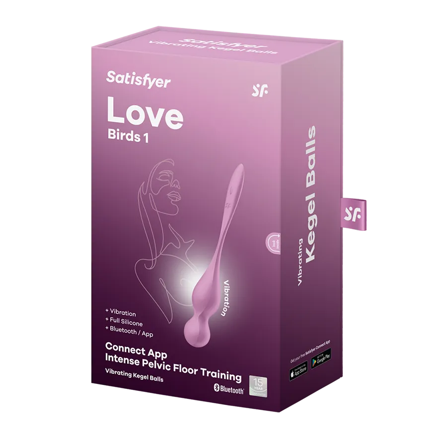 вагинальные шарики с вибрацией satisfyer love birds 1 pink 002927sa в Краснодаре