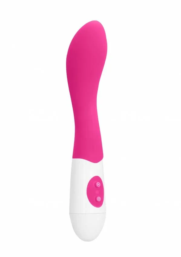 вибромассажер изогнутый bend vibrator, розовый в Краснодаре