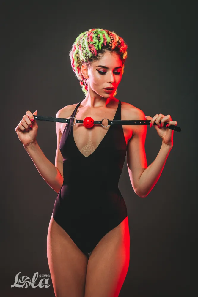 кляп party hard love addict red 1146-02lola в Краснодаре