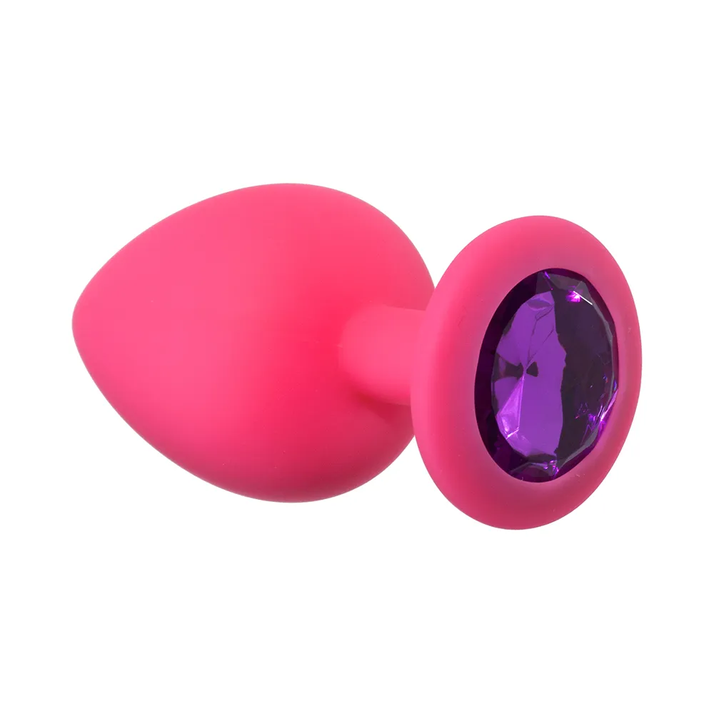 анальная пробка emotions cutie large pink dark purple crystal 4013-02lola в Краснодаре