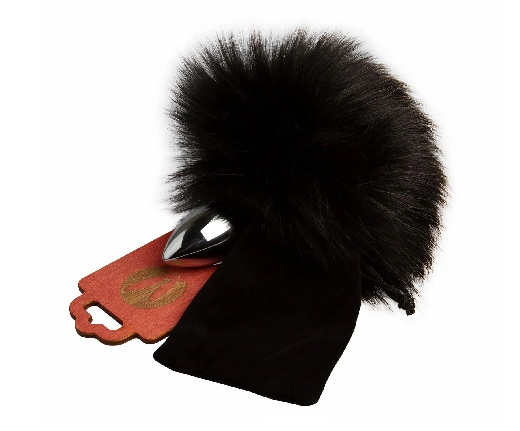 анальная пробка pinkrabbit с хвостом кролика, черная в Краснодаре