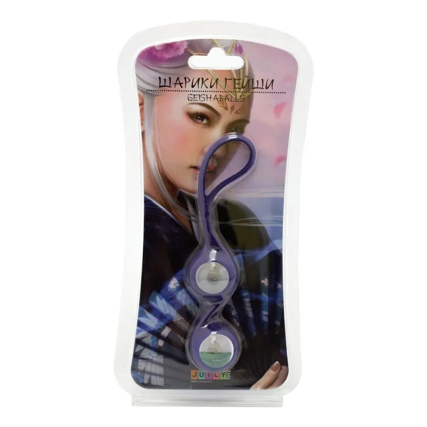 вагинальные шарики pinkrabbit toyz, 19мм, фиолетовые в Краснодаре