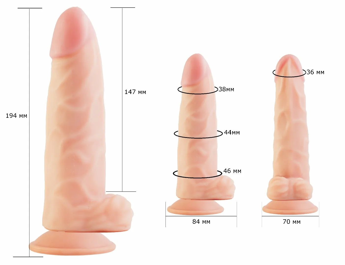 фаллоимитатор на присоске кибер-кожа 811400ru в Краснодаре