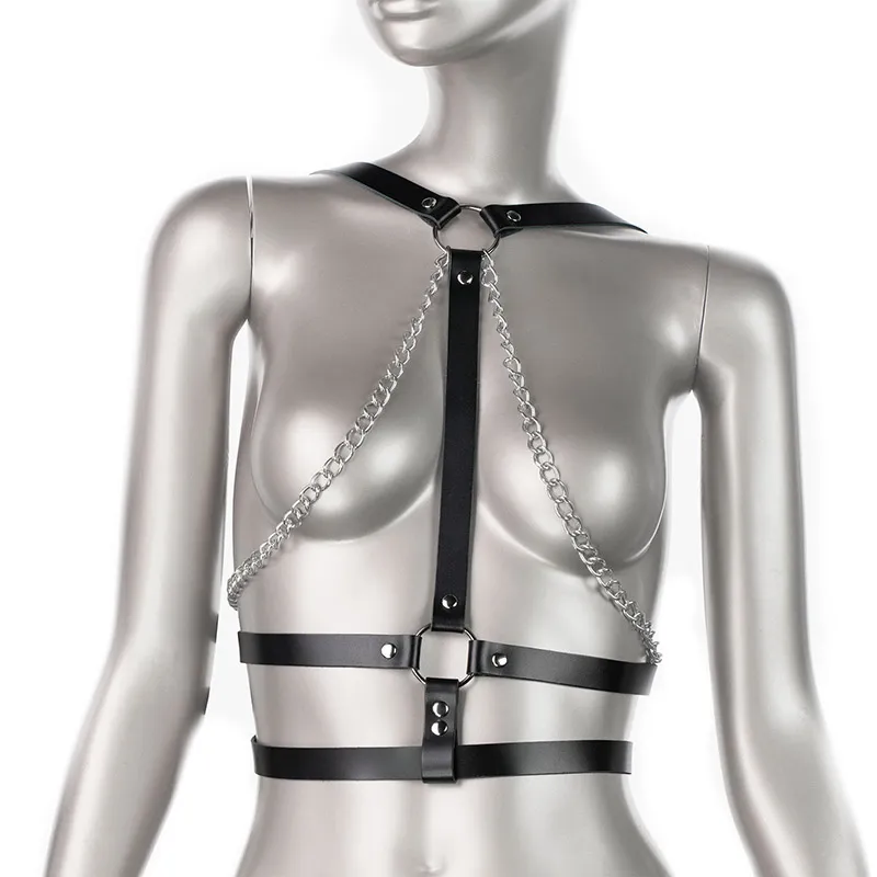 Эротическое бондажный комплект passion belts сесиль, черный в Краснодаре
