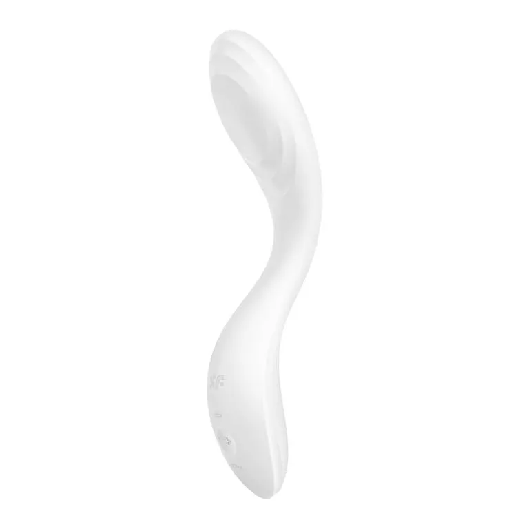 вибромассажер satisfyer rrrolling pleasure с движущимся шариком для стимуляции точки g (белый) в Краснодаре