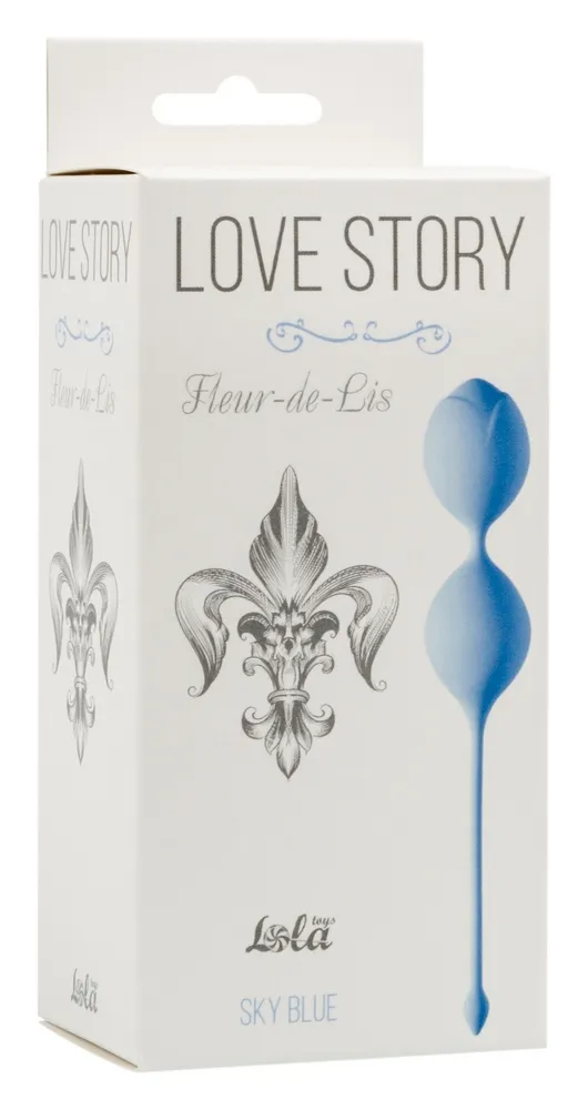 вагинальные шарики love story fleur-de-lis sky blue 3006-04lola в Краснодаре