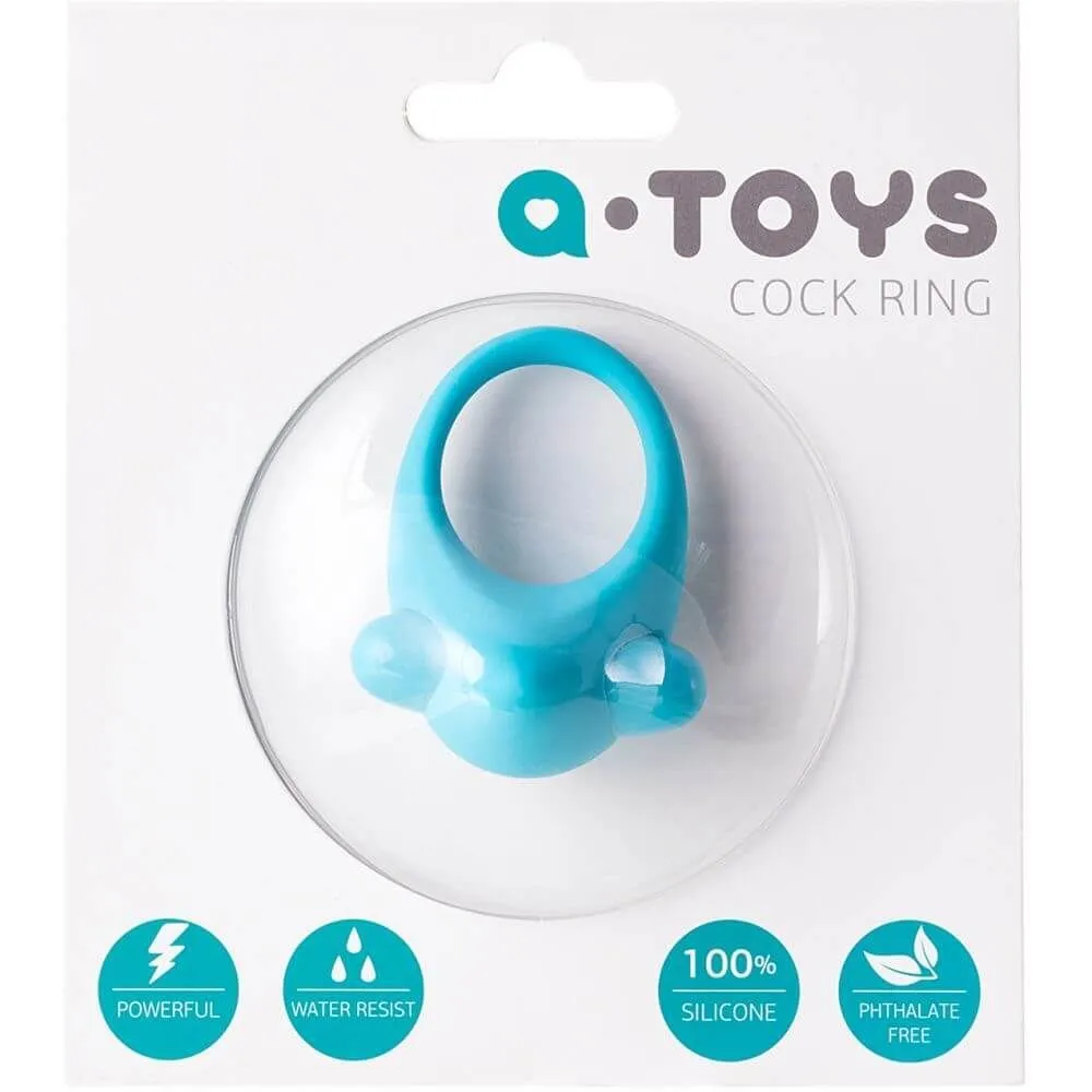 виброкольцо toyfa, голубое в Краснодаре