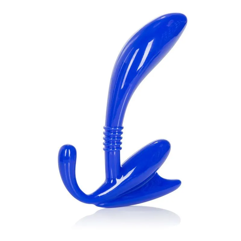 стимулятор простаты california exotic novelties curved prostate probe, синий в Краснодаре