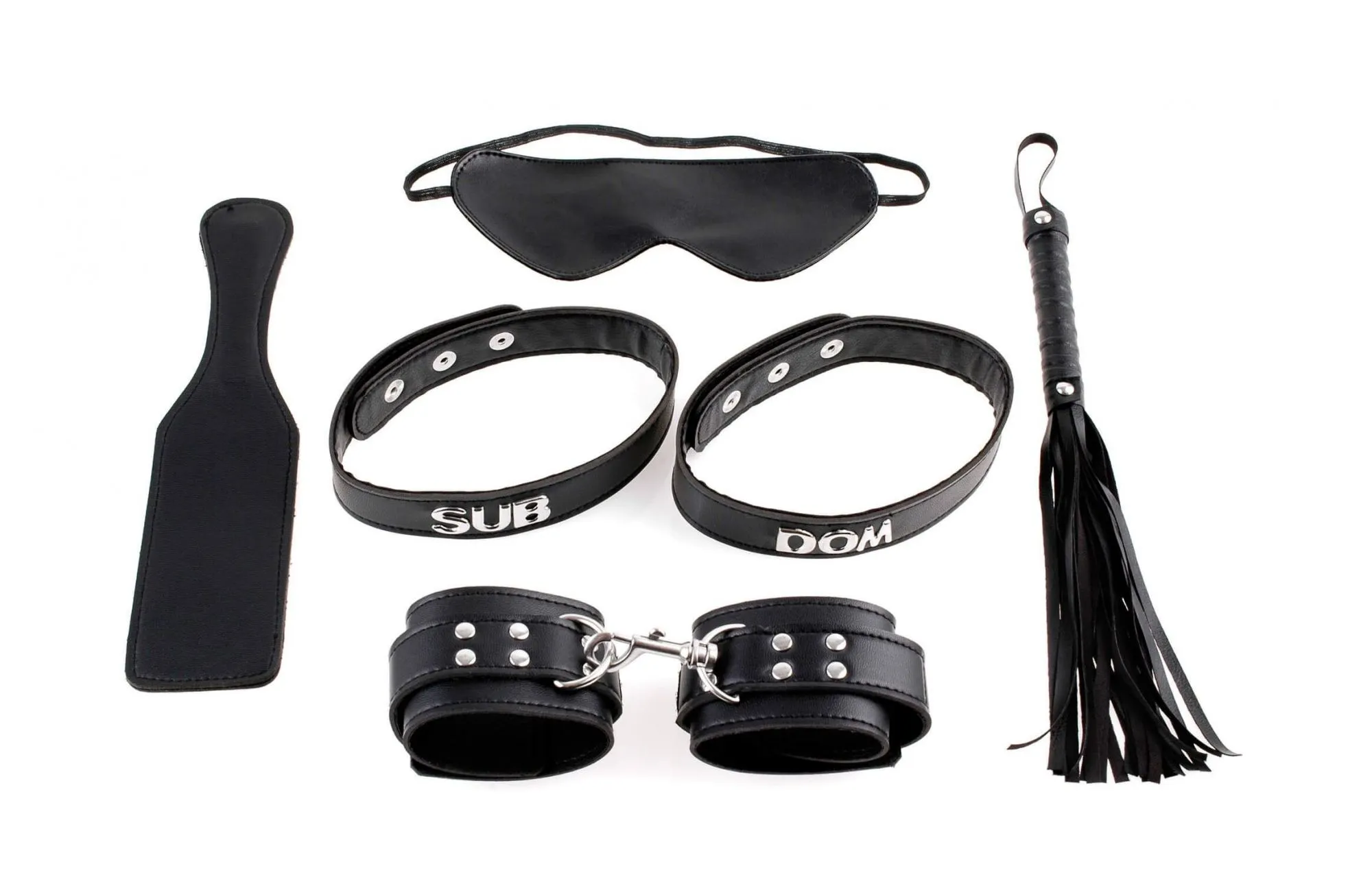 Набор для БДСМ Pipedream Sub & Dom Kit, черный