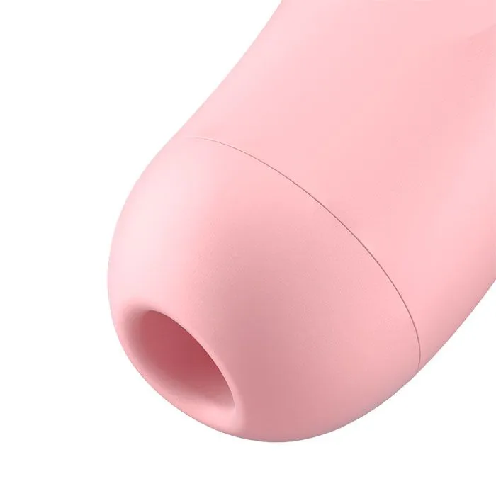 вакуум-волновой бесконтактный стимулятор клитора satisfyer curvy 2+, светло-розовый в Краснодаре