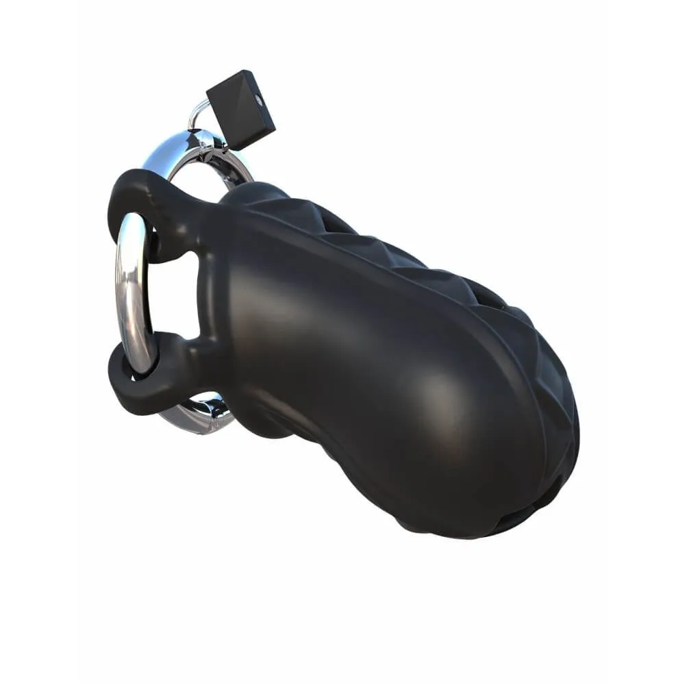 пояс верности pipedream extreme silicone cock blocker, черный в Краснодаре