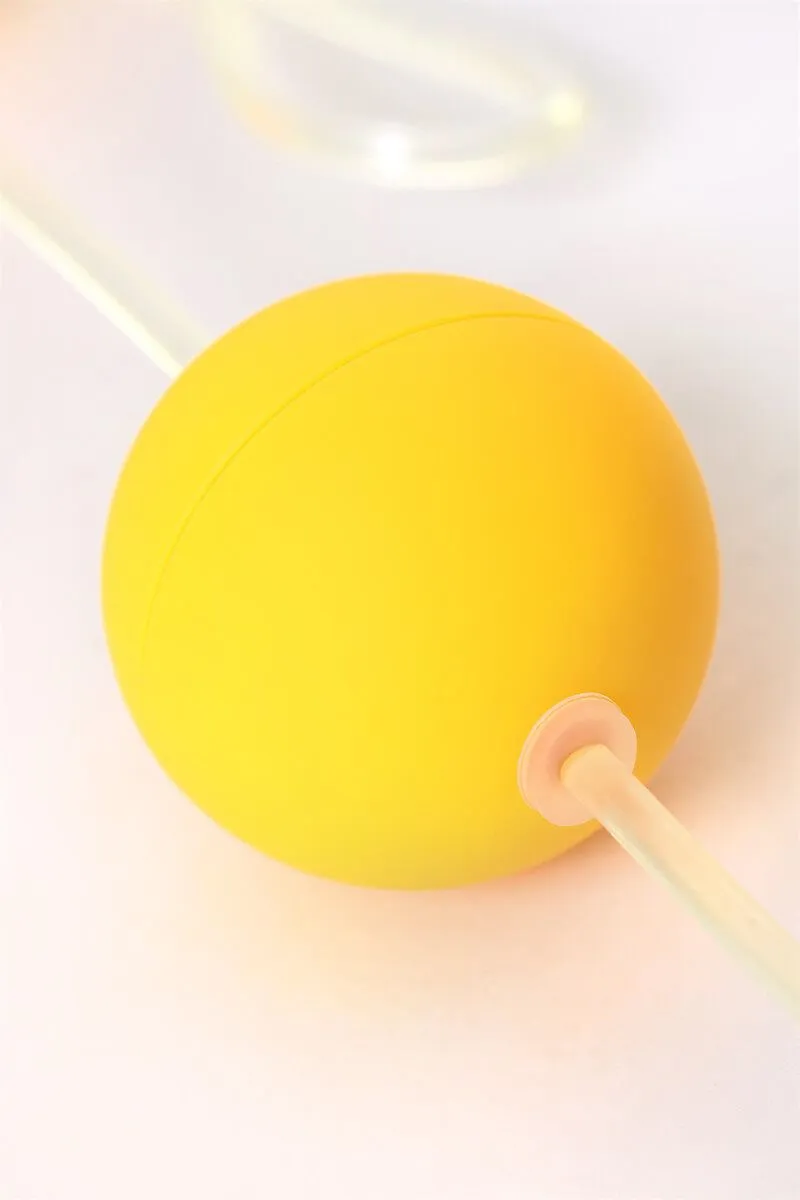 вагинальные шарики sexus funny five, abs пластик, желтые в Краснодаре