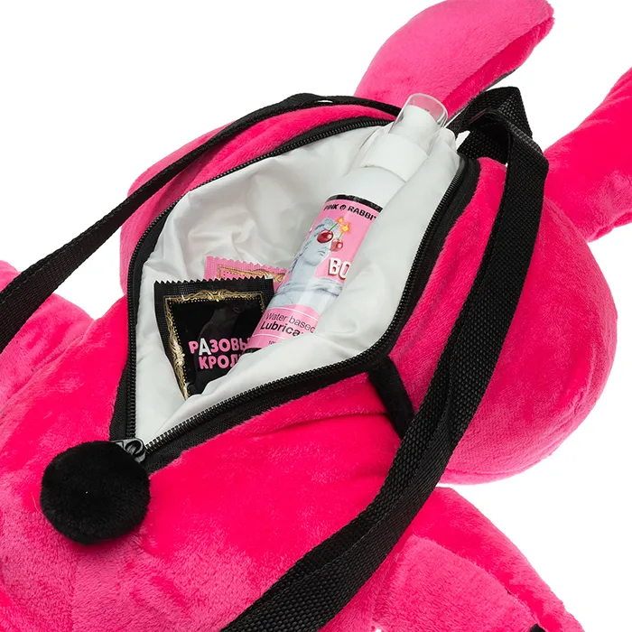рюкзак pinkrabbit с логотипом и лапками антистресс в Краснодаре