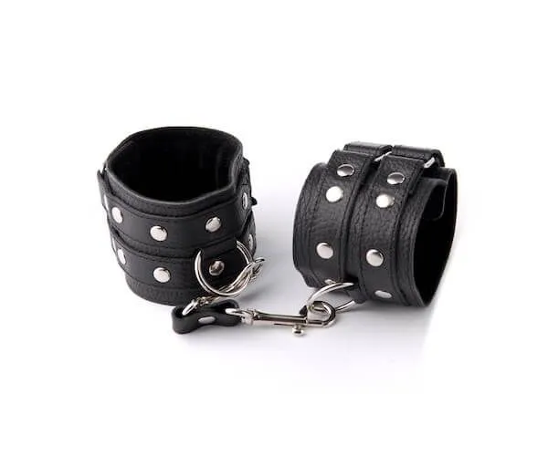 наручники декоративные sitabella с велюровой подкладкой, черные в Краснодаре