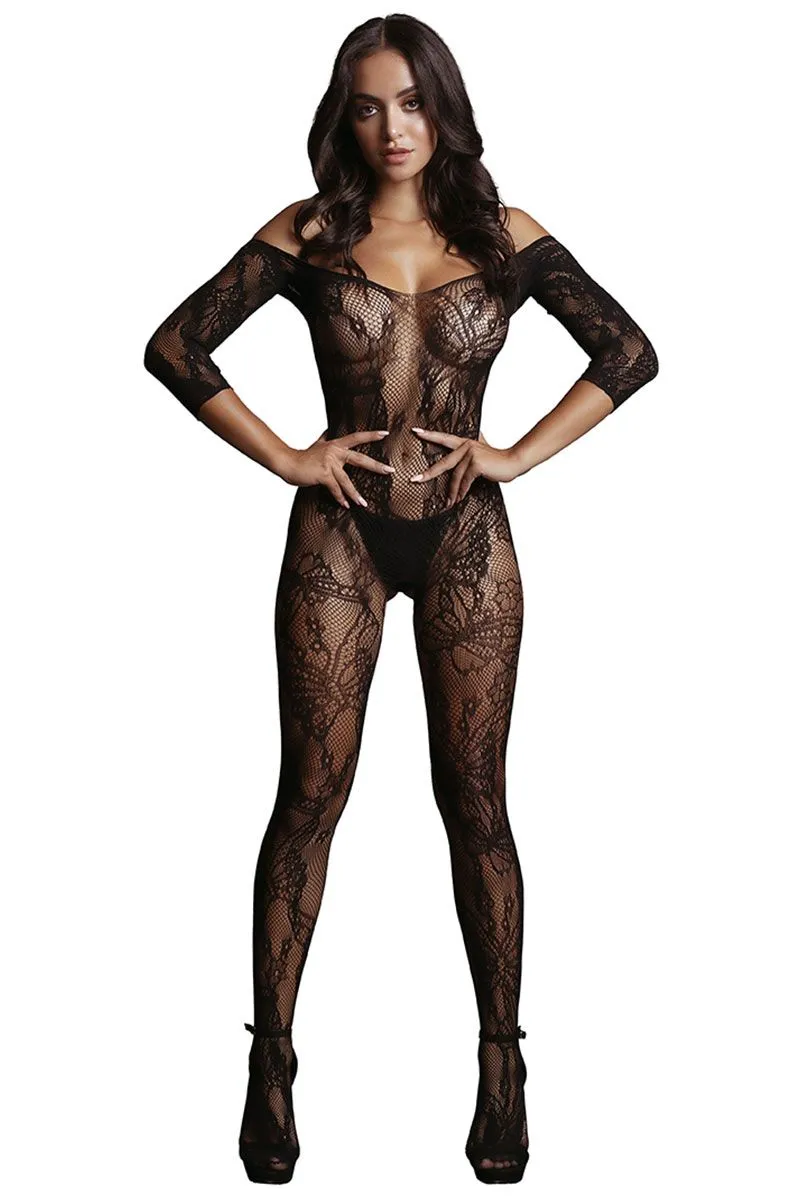 Эротическое кетсьюит le desir (боди-комбинезон), черный в Краснодаре