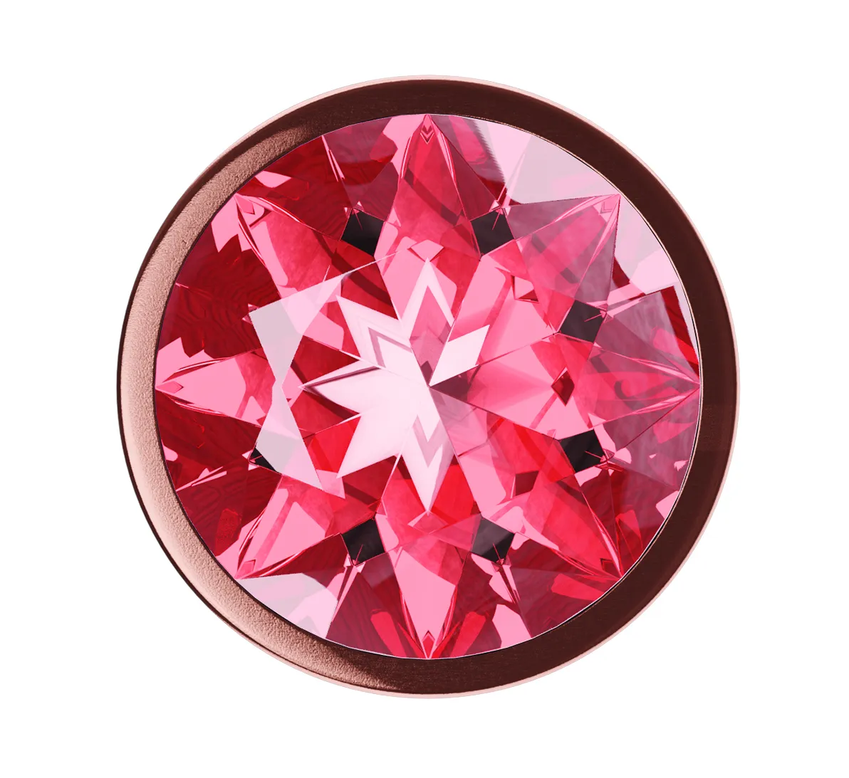 анальная пробка diamond ruby shine s розовое золото 4024-01lola в Краснодаре