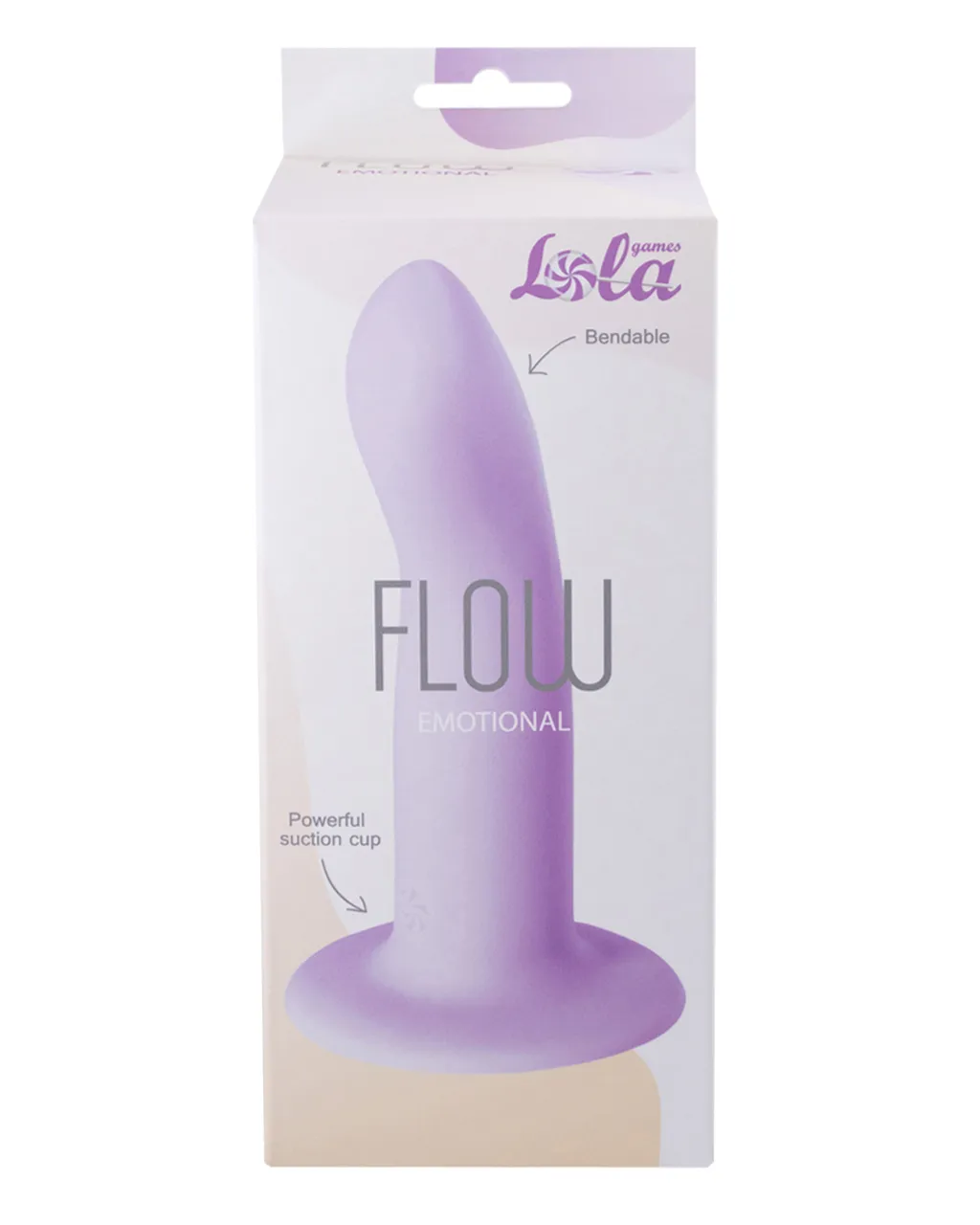 нереалистичный дилдо flow emotional purple 2040-01lola в Краснодаре
