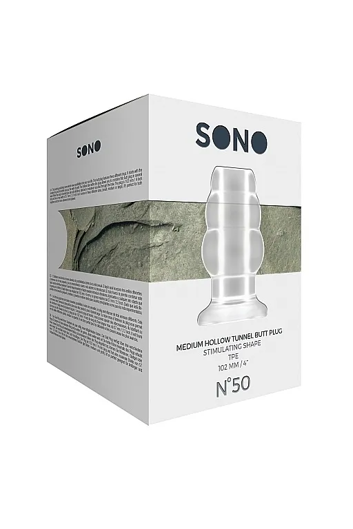 полая анальная пробка-тоннель no50 - hollow tunnel butt plug (medium) в Краснодаре