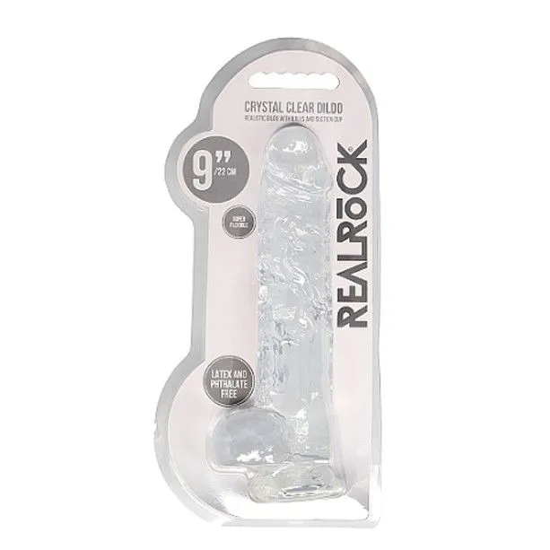 фаллоимитатор 9 дюймов, прозрачный в Краснодаре