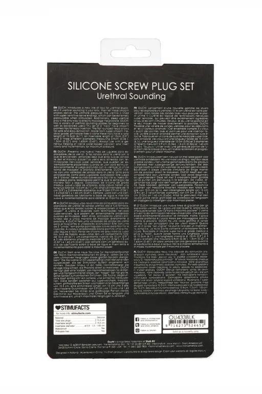 набор из трех стимуляторов уретры (струн) silicone rugged nail plug set в Краснодаре