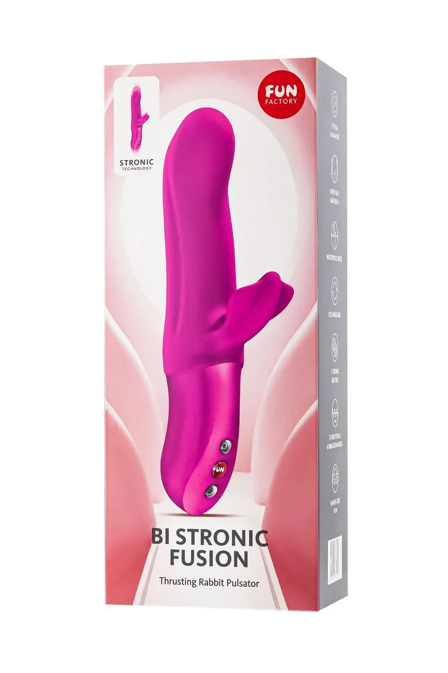 пульсатор fun factory bi stronic fusion, розовый в Краснодаре