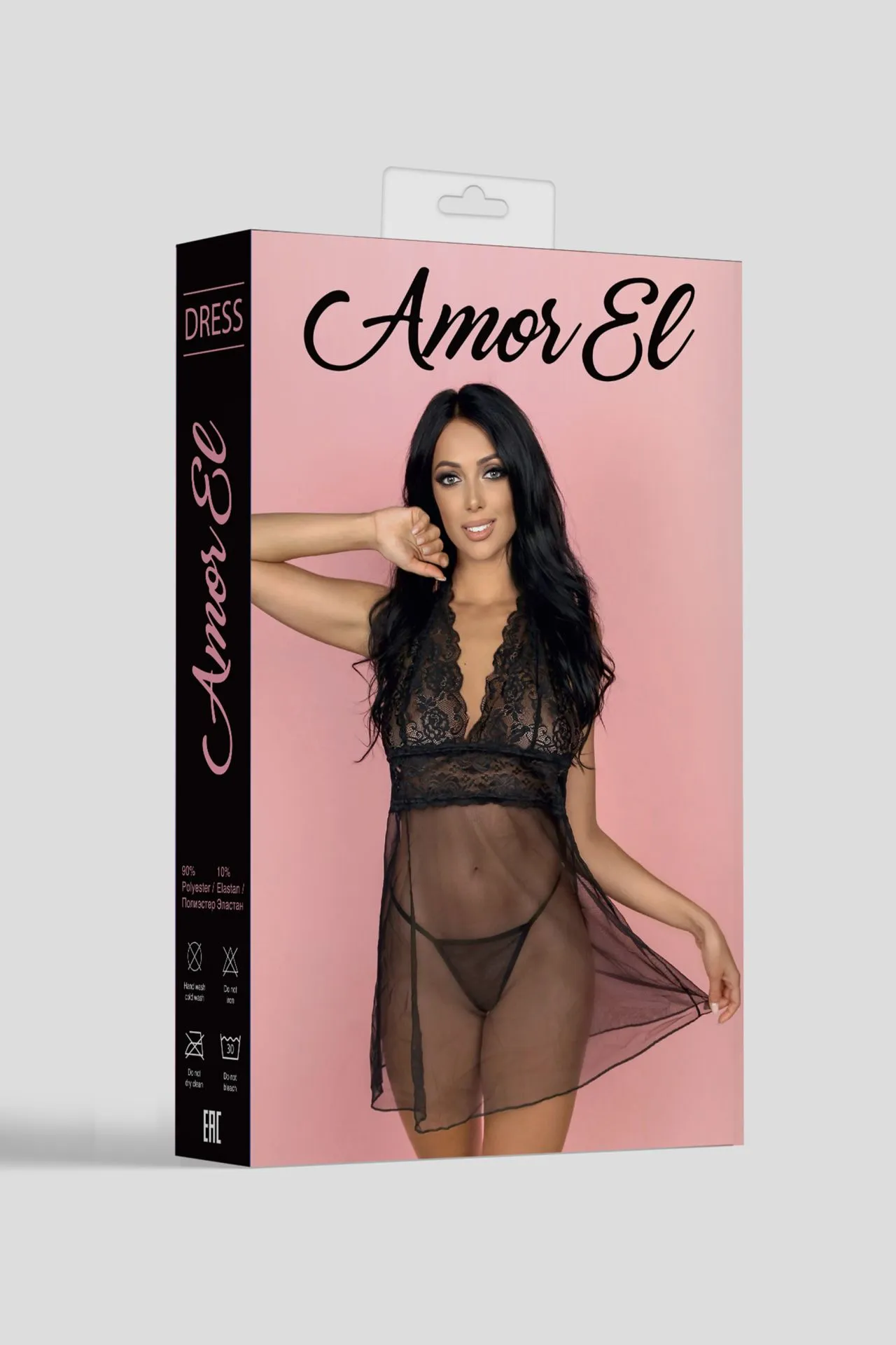 Эротическое эротическое платье castalia s/m черное в Краснодаре