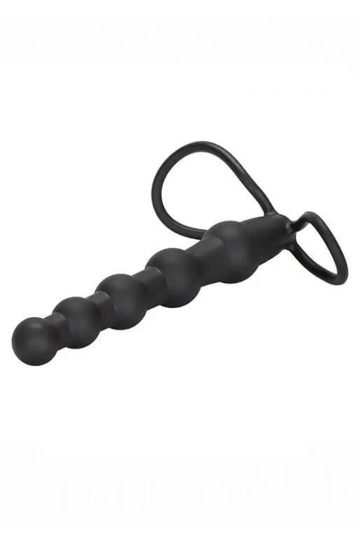 стимулятор-насадка анальный silicone beaded double rider в Краснодаре