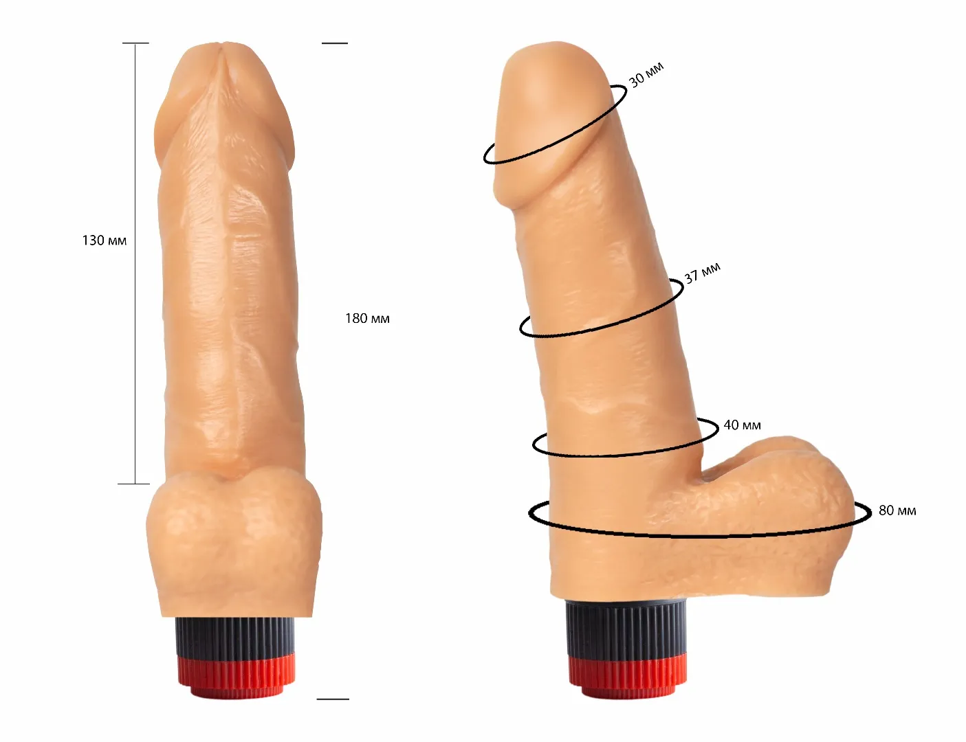 вибратор гелевый 111700ru в Краснодаре