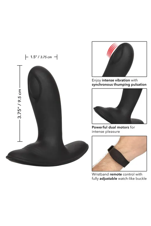 анальный стимулятор pulsing probe с функией "пульсирующее воздействие" и управлением с браслета в Краснодаре