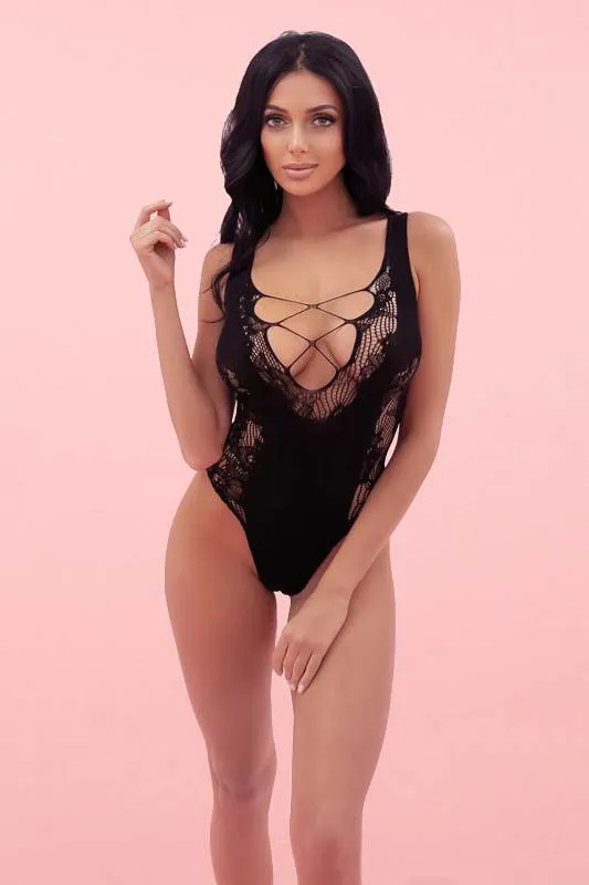 Боди Amor EL (S/L), черный