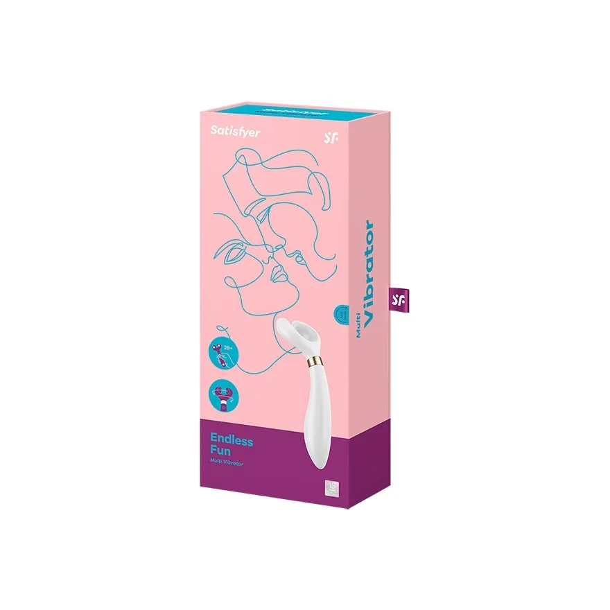 Универсальный вибромассажер Satisfyer Endless Fun East version (White)